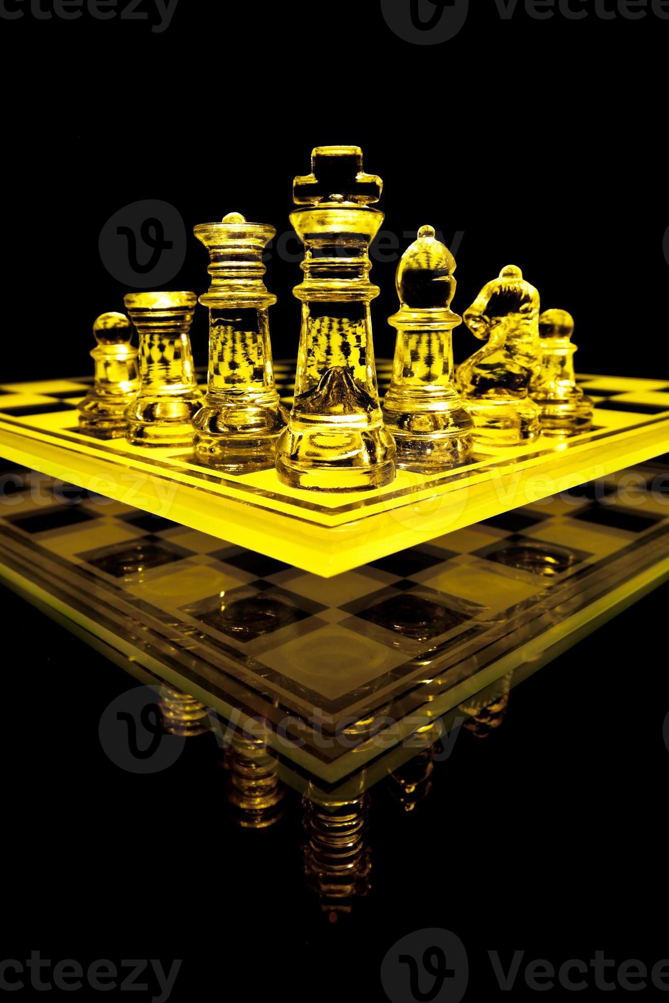 jogo de xadrez de vidro 934731 Foto de stock no Vecteezy